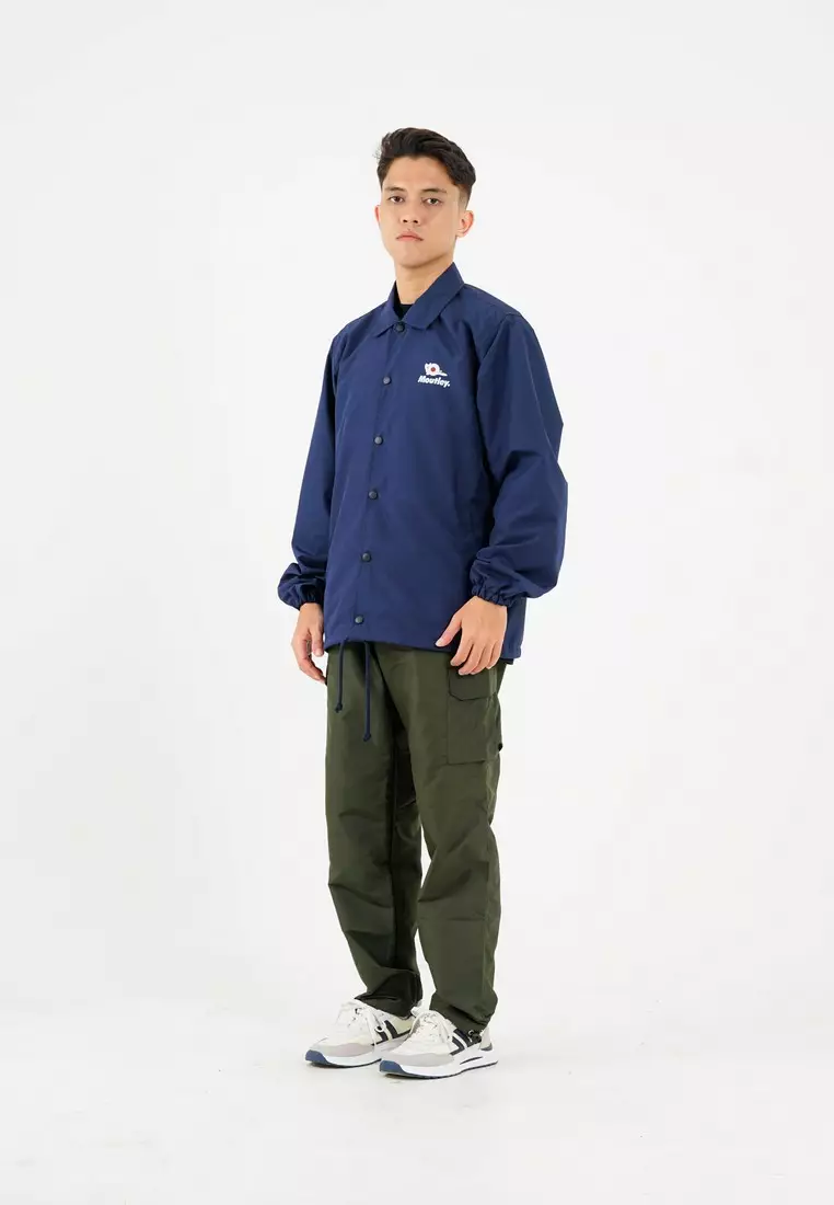 Moutley Men's Coach Jacket Regular Fit Japan 201224