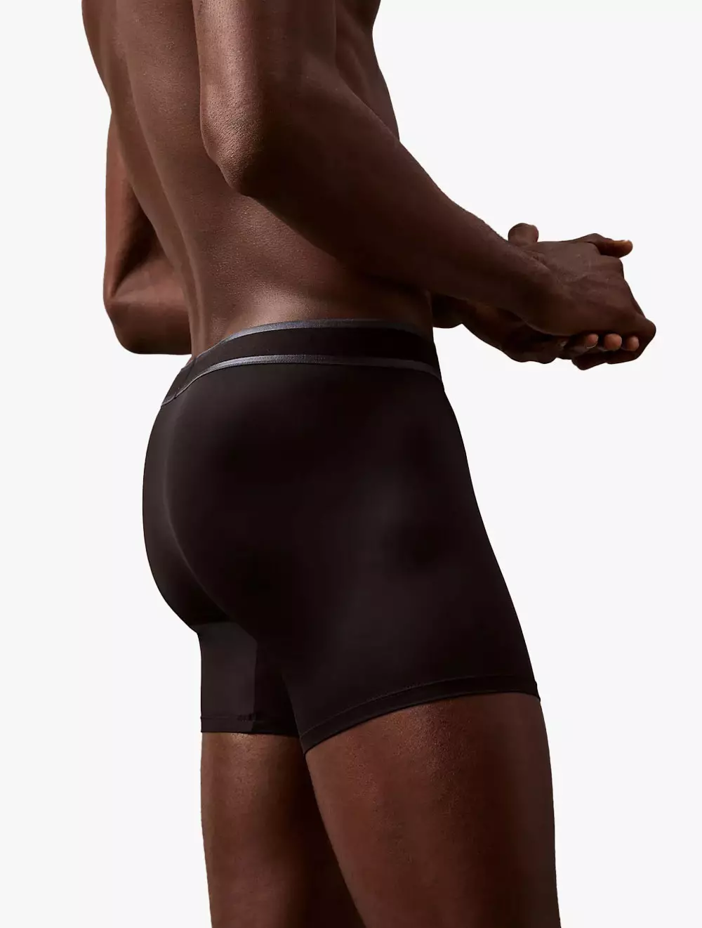 Calvin Klein Underwear - Tonal Logo Micro Boxer Brief - Black - black