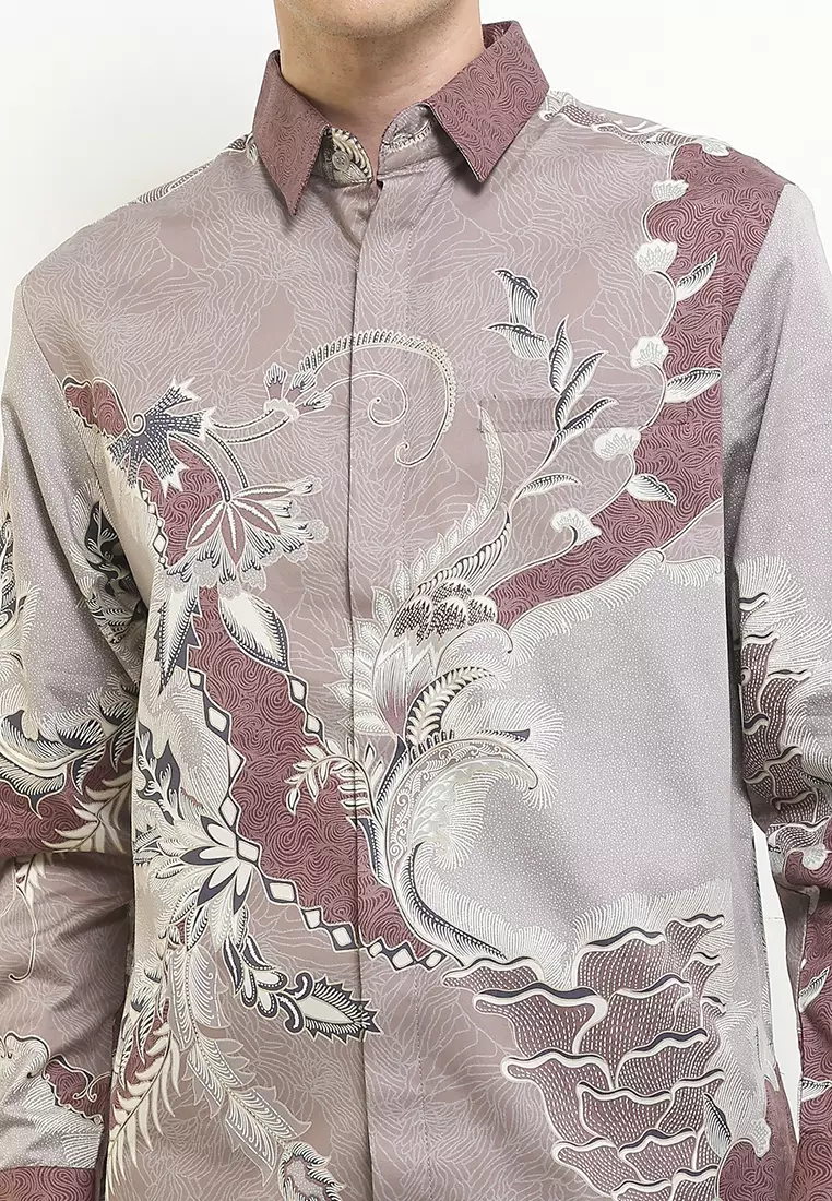 Janardana Long Sleeves Silk Cotton
