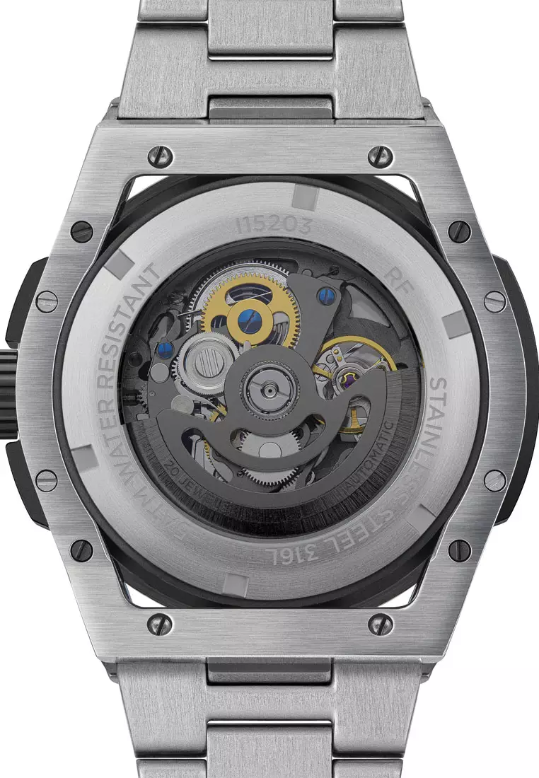 Ingersoll The Springfield Silver Stainless Steel Analog Automatic Watch For Men INI15203