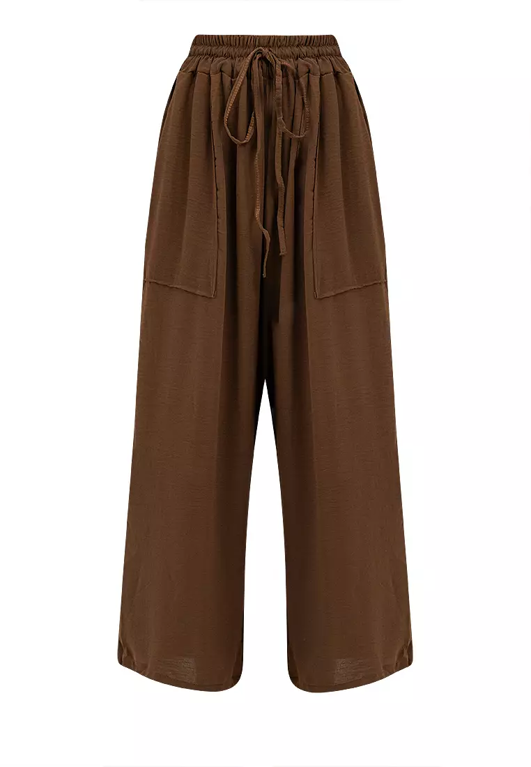 Nikki Drawstring Square Pants