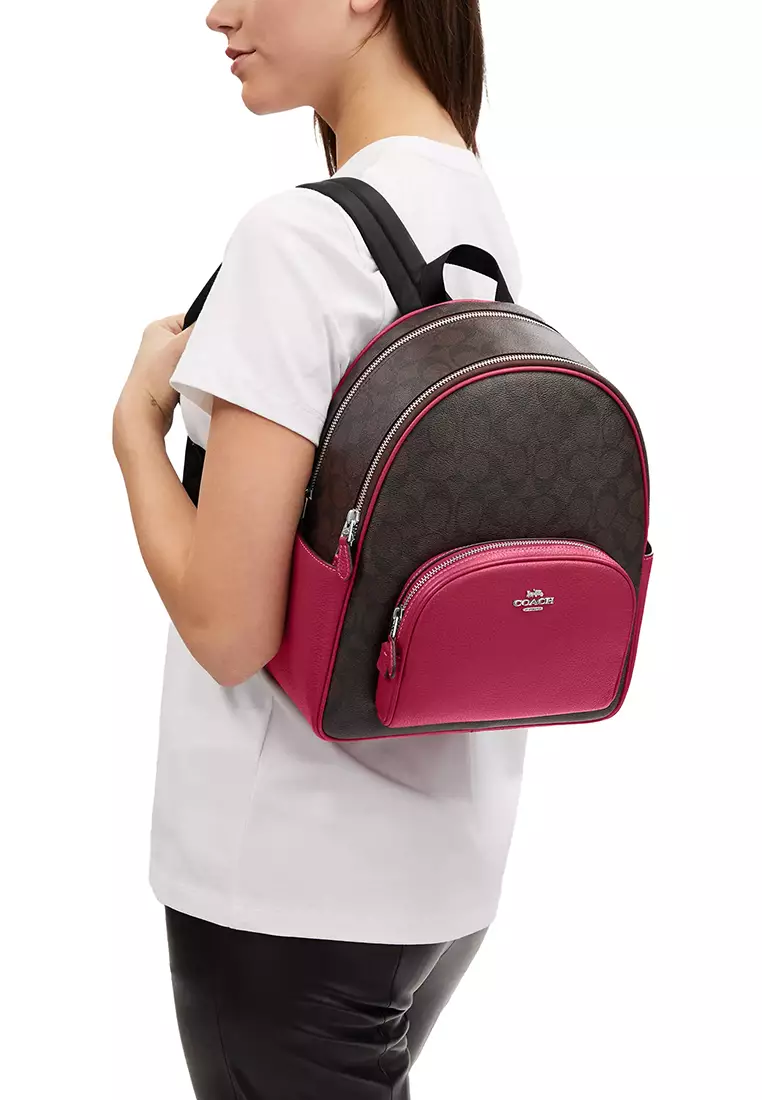 Carrie backpack 23 in signature online canvas