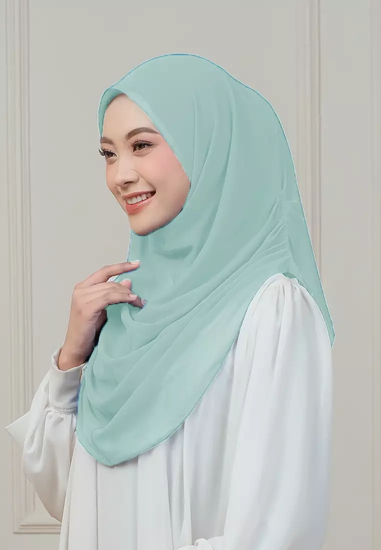 HIJAB INSTAN AURORA - CYAN