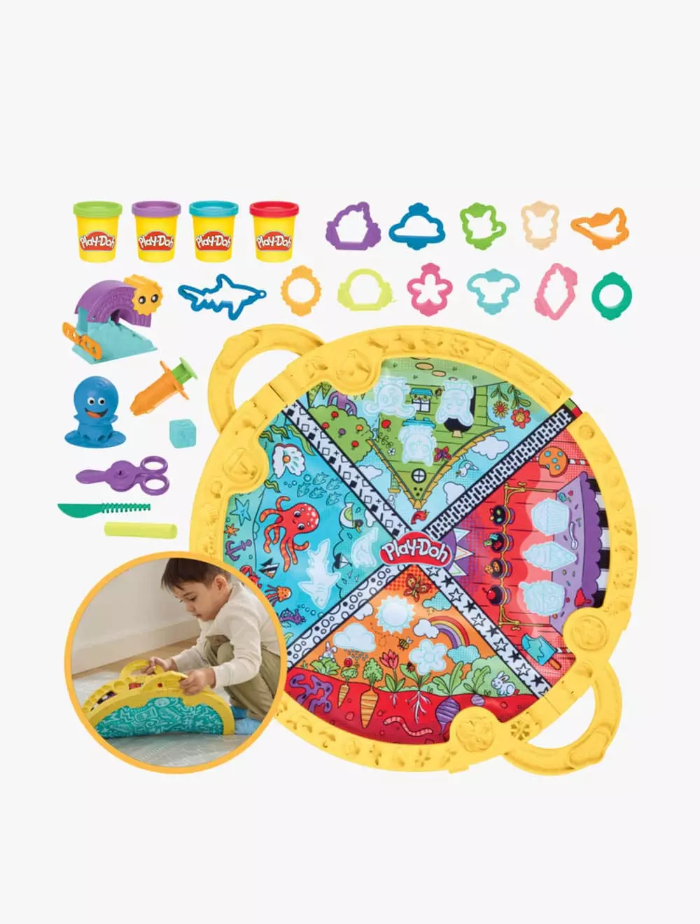 Play-Doh Starters Fold and Go Playmat - PDOF9143