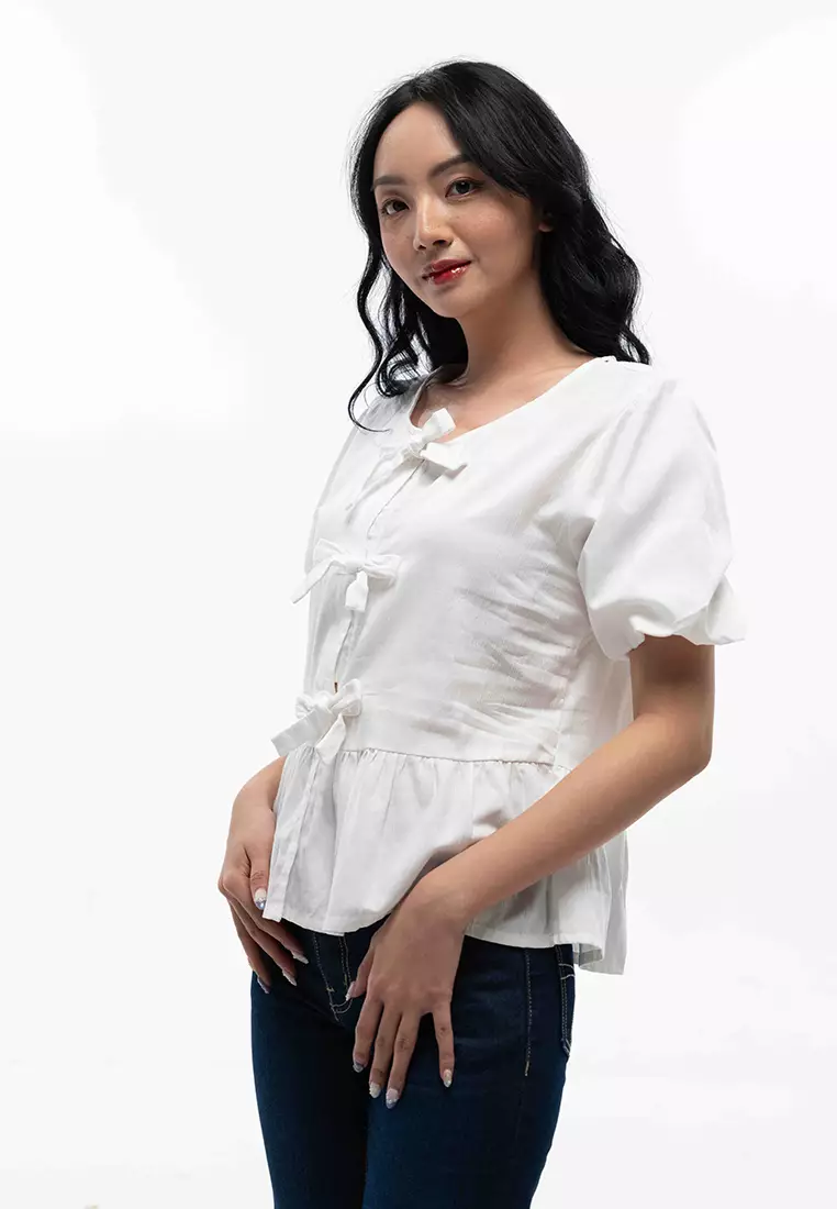 Little X eight Mom Wu Qian Blouse