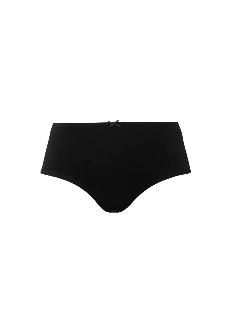 (5 Pcs) Forest Ladies Cotton Spandex Maxi Brief Assorted Colours- FLD0032MX