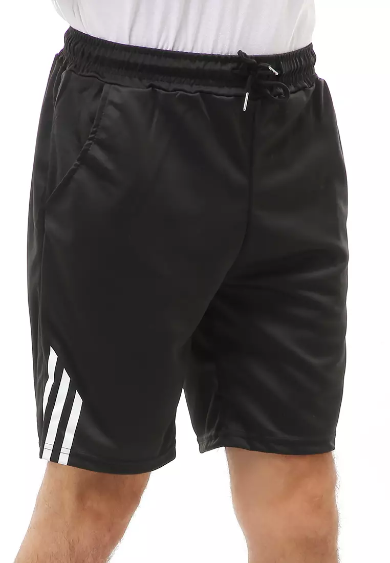 Rishham Short Pants Olahraga Pria Casual Jogging Fitness Design Stylish Material Polyester ORIGINAL