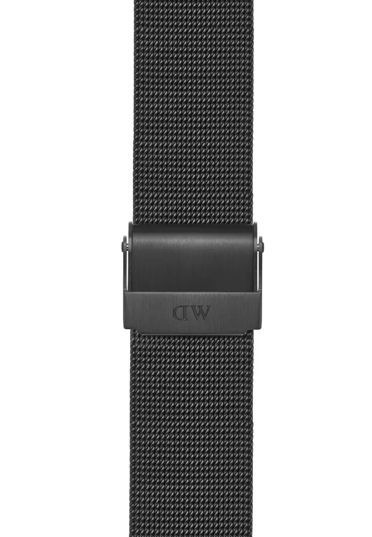 Smart Watch Mesh Strap Ashfield Black - DW Strap for Apple Watch 38, 40, 41mm