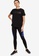 Calvin Klein black Color Block Fit Sense Legging - Calvin Klein Performance F21A8AA9AD555CGS_3