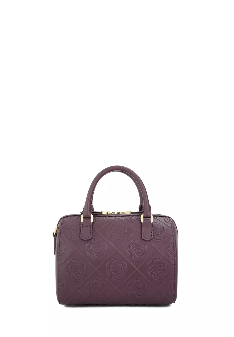 Magenta Purple Rois Satchel Bag