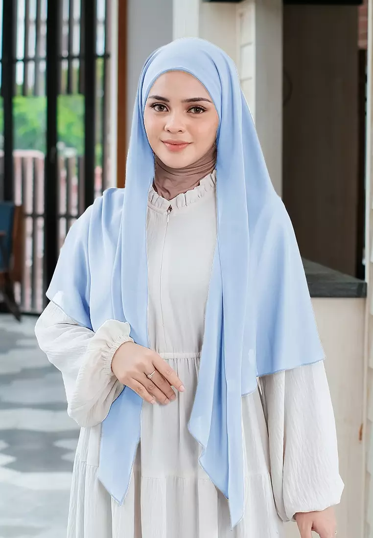 HIJAB INSTAN PAULA - BABY BLUE
