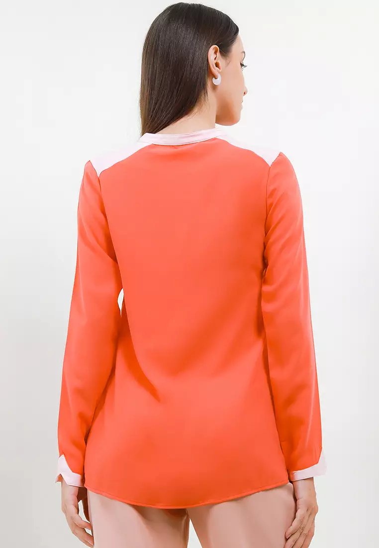 Amice Blouse In Red