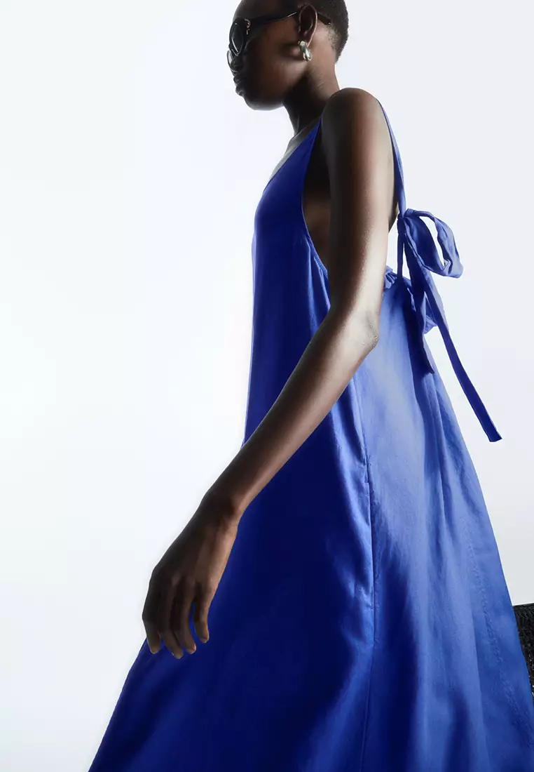 cos dress blue