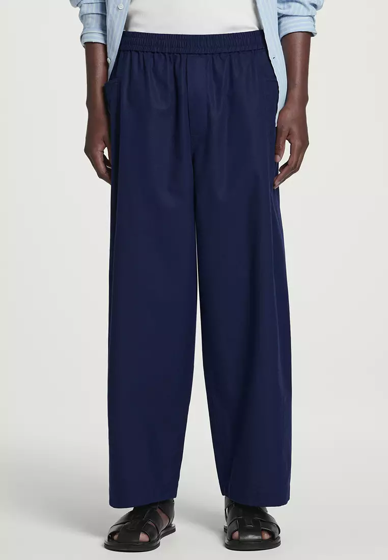 Buy COS Panelled Cropped Wide-Leg Trousers 2025 Online | ZALORA
