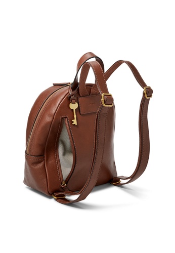 網上選購Fossil Fossil Megan Mini Backpack Brown ZB7693200 ...