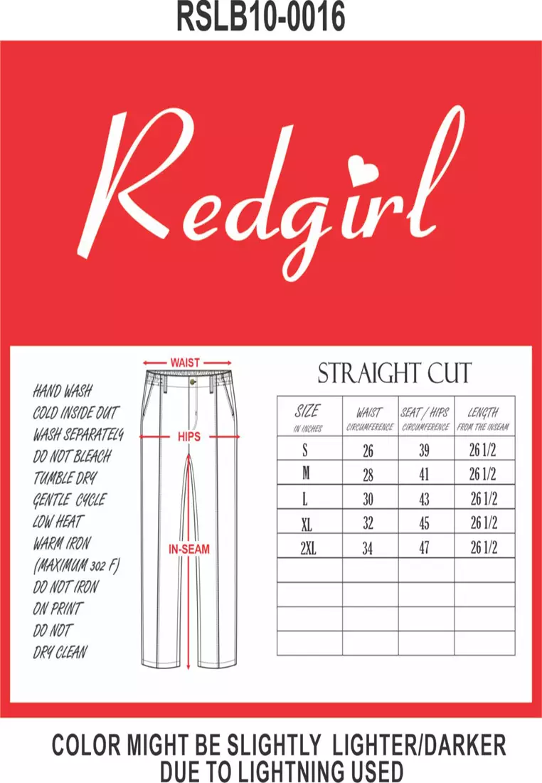Denim Lp Straight Cut Ladies