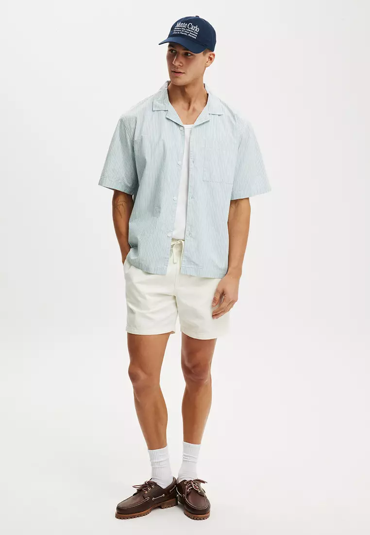 Textured Short Sleeve Shirt