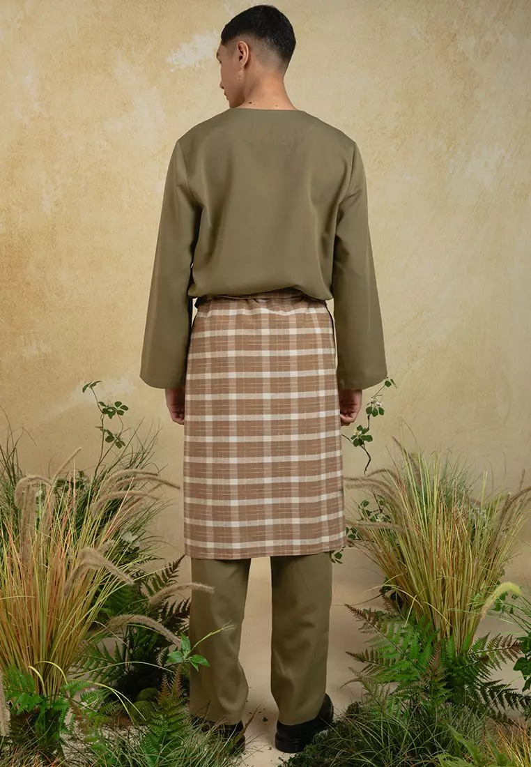 Men's Teluk Belanga with Sampin Set