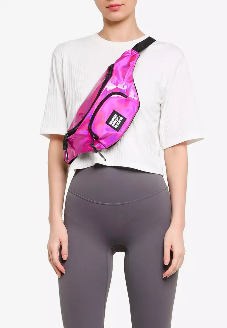 Metallic bum hotsell bag