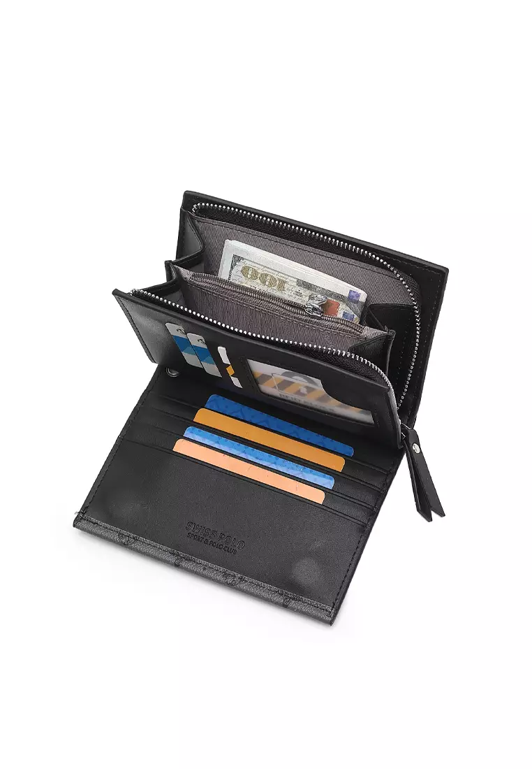 Women's RFID Short Purse / Wallet - Black