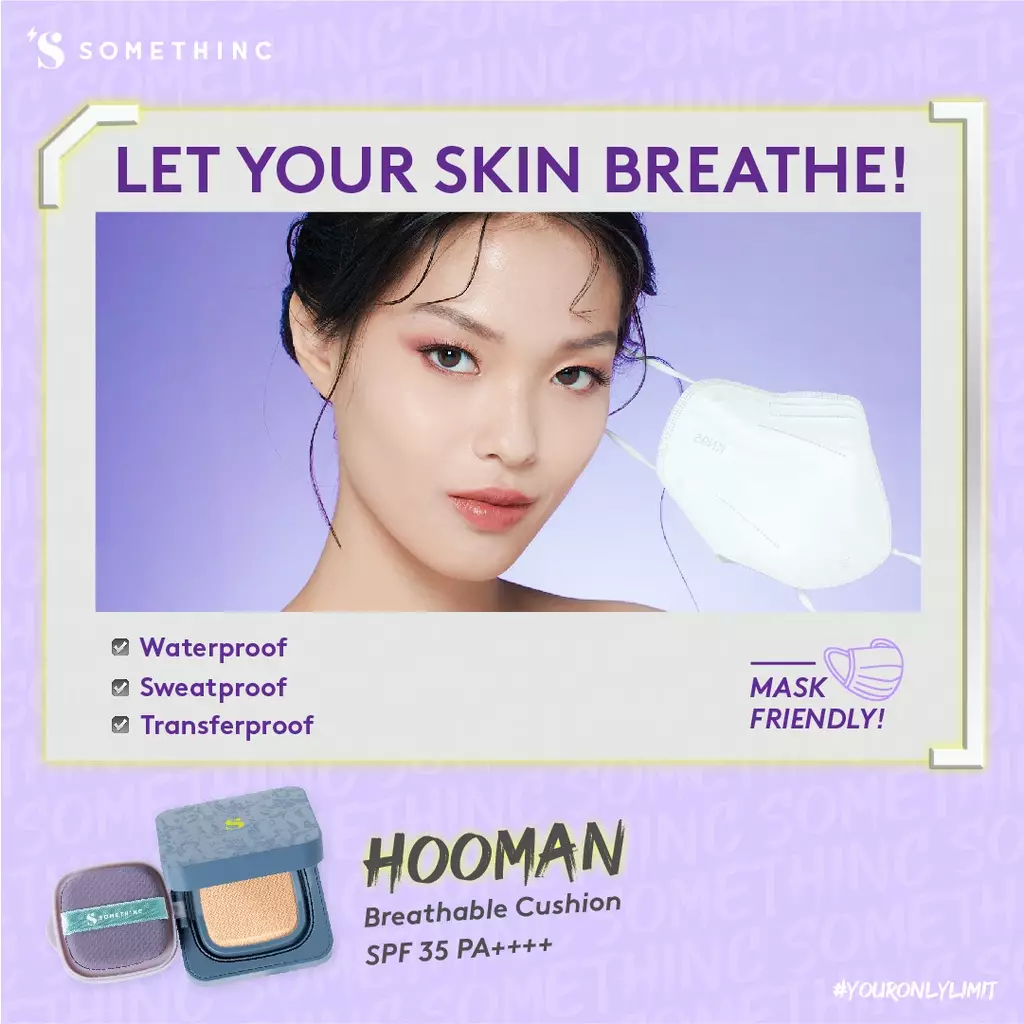 SOMETHINC (REFILL) Hooman Breathable UV Cushion Cover SPF35 PA++++ - Alter