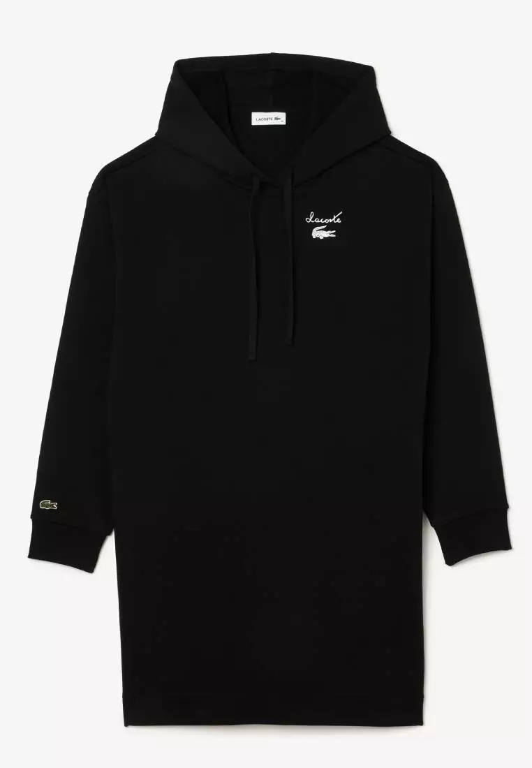 Oversized Logo Sweatshirt Dress