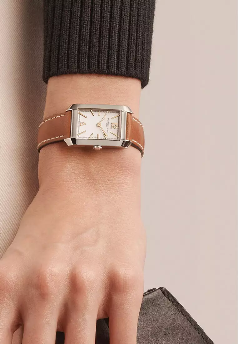 Baume & Mercier Hampton Quartz Leather Women's Watch M0A10472