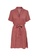 JACQUELINE DE YONG red Isaak Short Sleeves Shirt Dress 3FE4FAA506CCE1GS_5