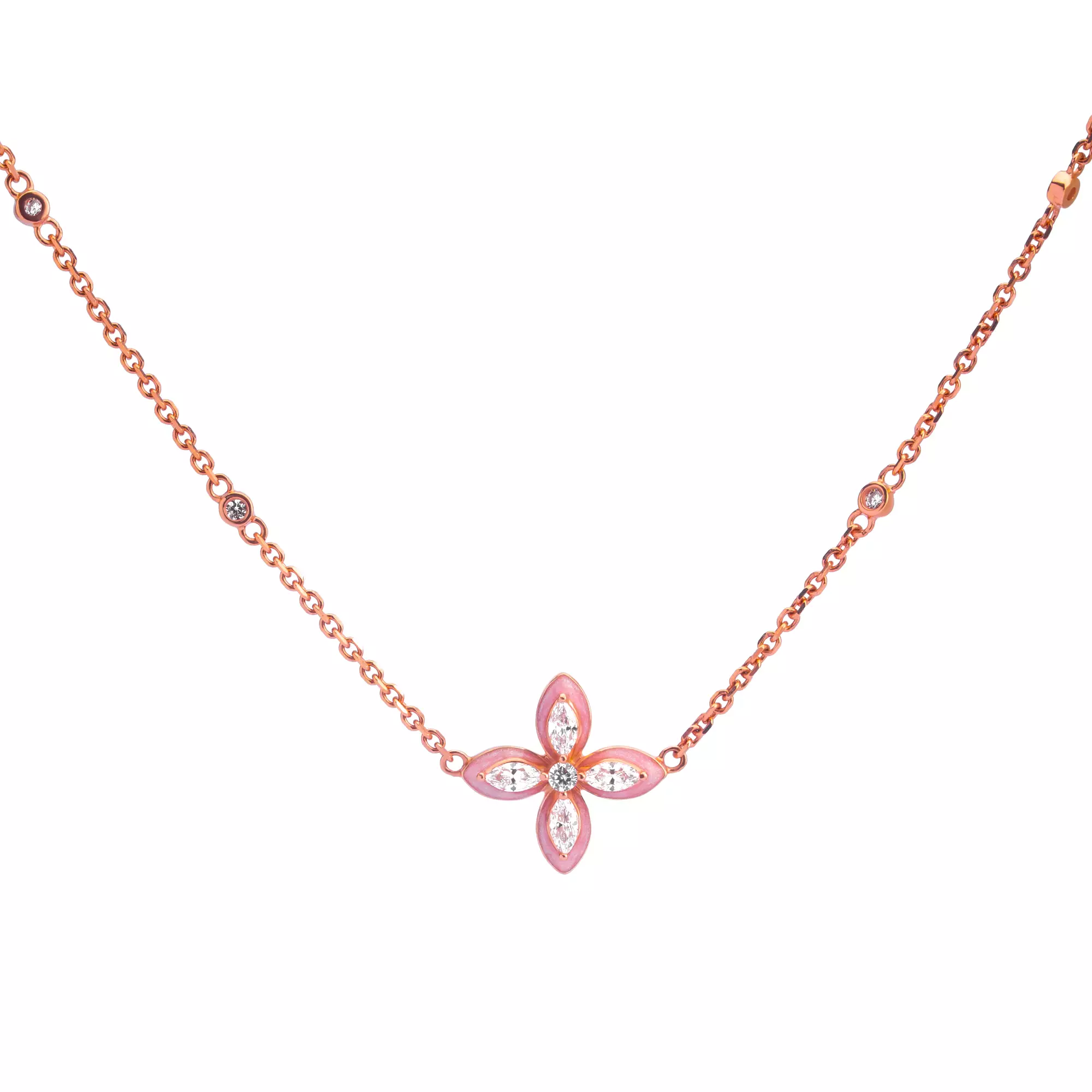 Kalung Serut Emas 7k - Disa Gold Necklace - Charlotte Collection - Juene Jewelry