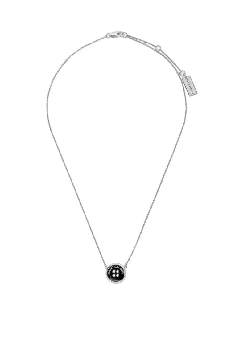 Buy Marc Jacobs The Button Pendant Necklace 2025 Online | ZALORA