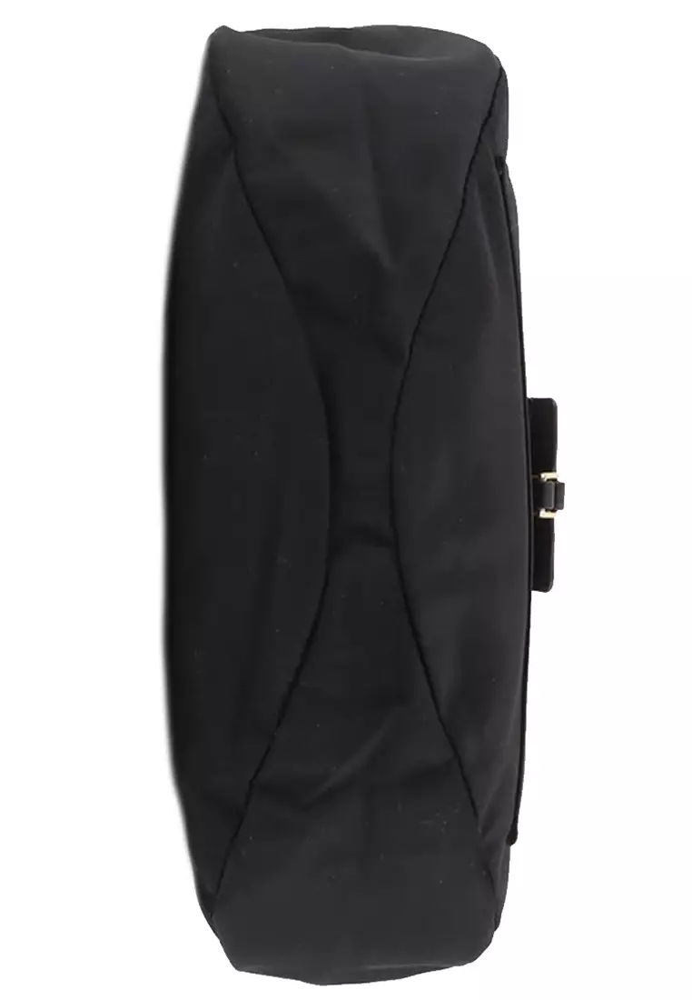 Preppy Nylon Natasha Crossbody Bag in Black M0014625