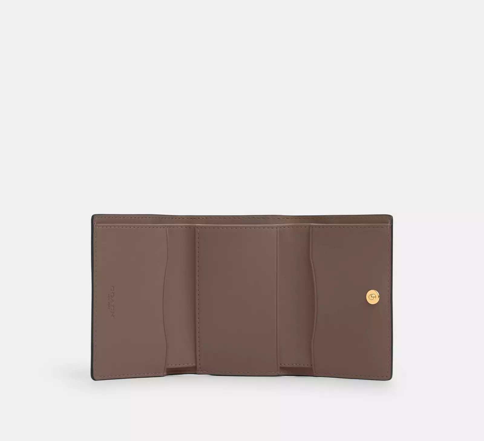 Micro Wallet Gold/Dark Stone