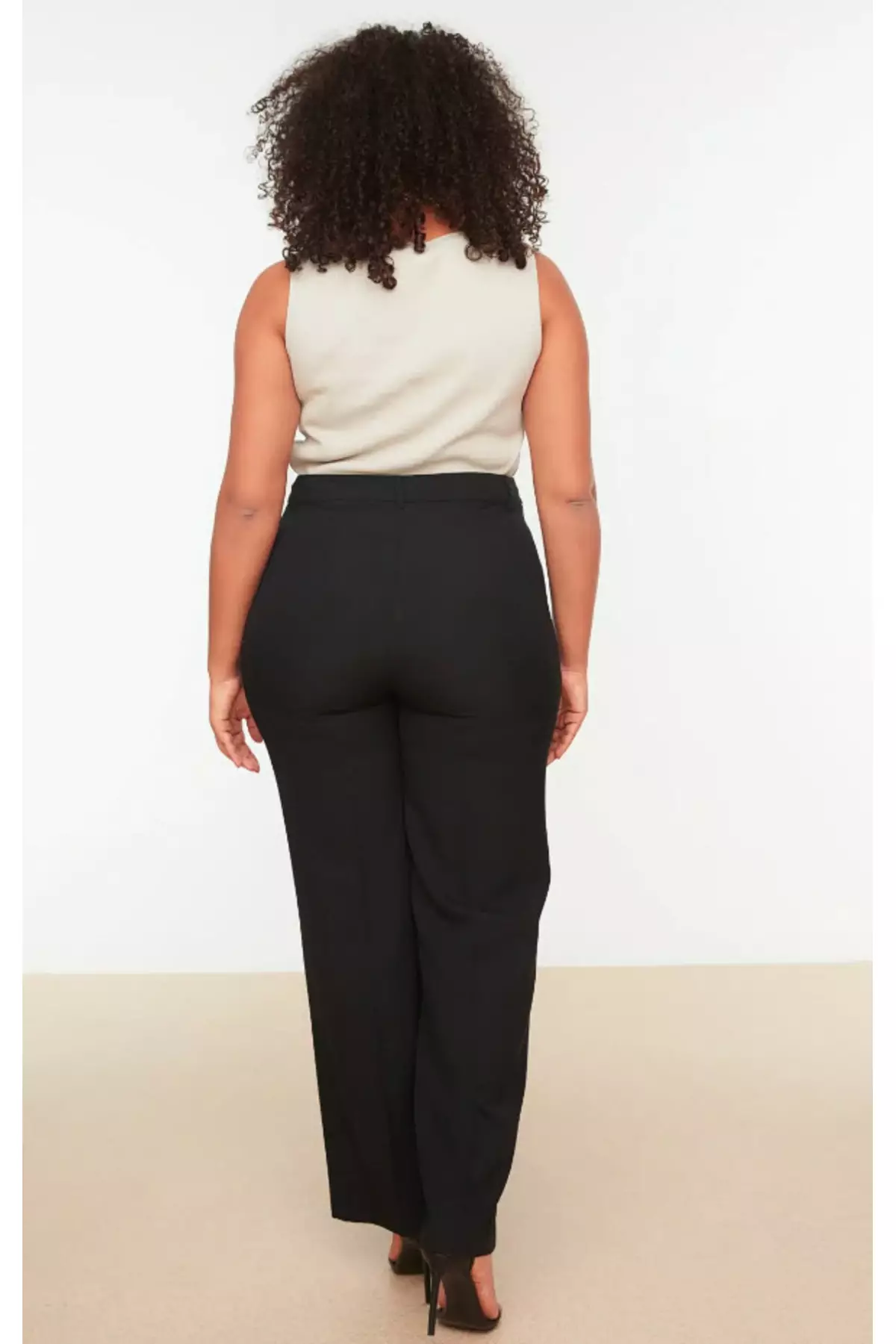 Plus Size High Waist Pants