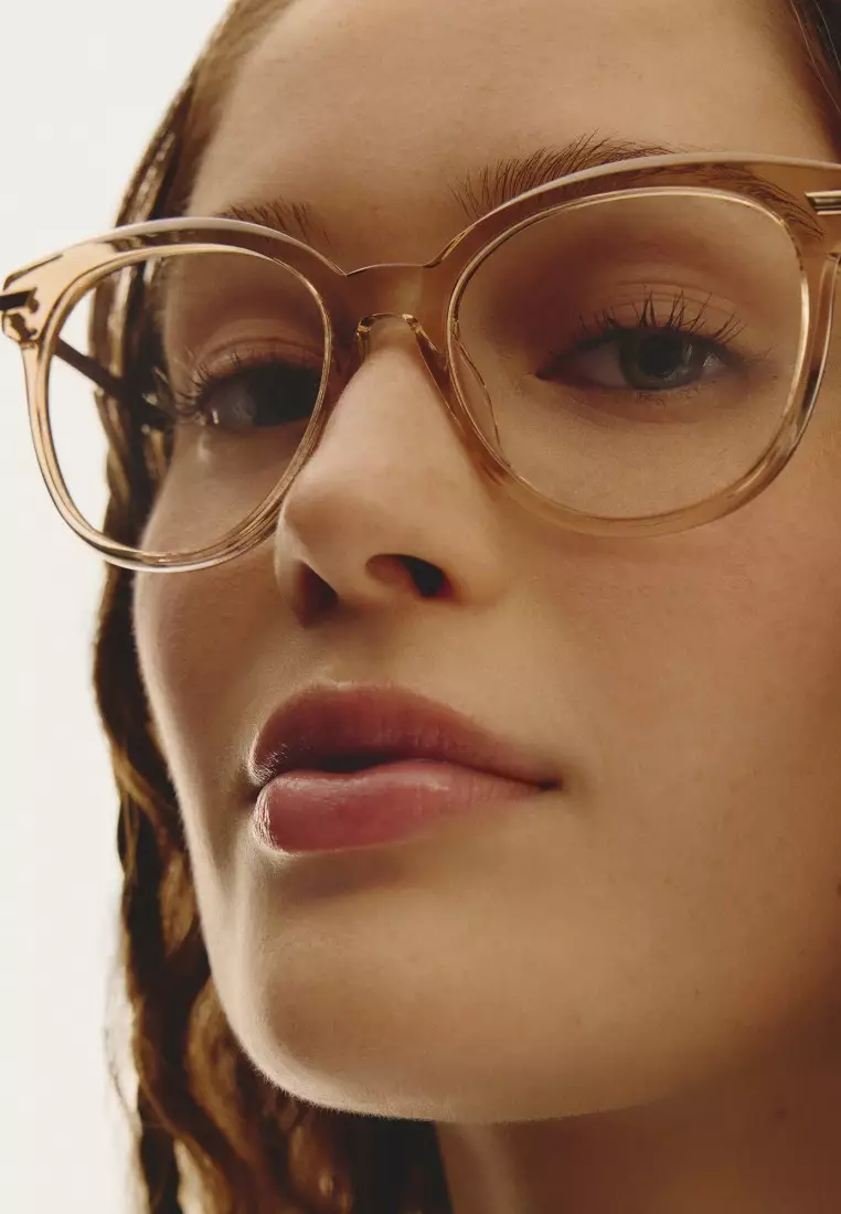 QUAY Pencil Me In Optical Eyeglasses - Rose Tort