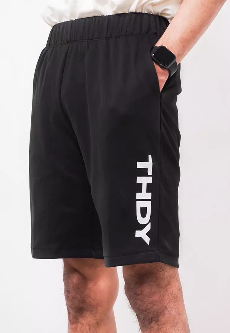 MC014 Celana Pendek Pria Scuba Thdy Black