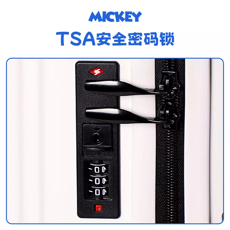 Mesuca Disney Mickey Family Suitcase 24 Koper - Black