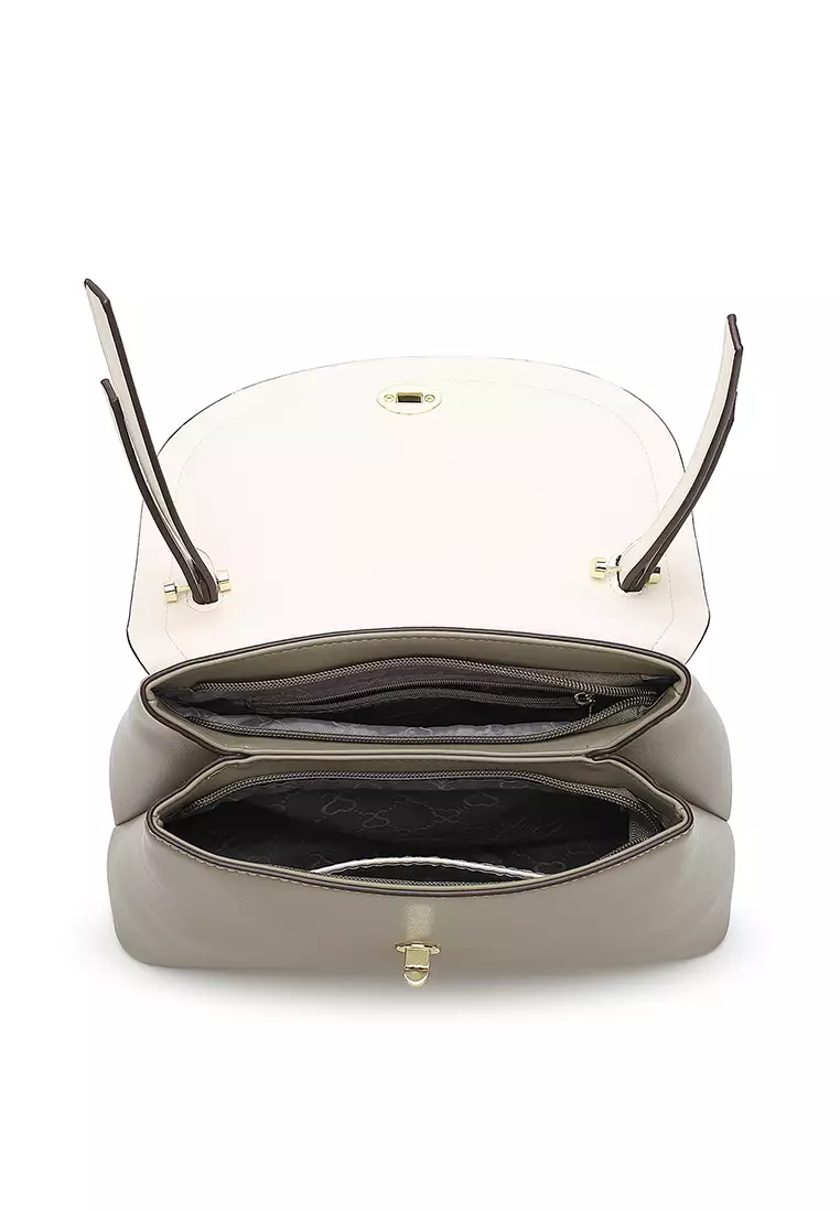 Women's Top Handle Bag / Sling Bag / Crossbody Bag - Green