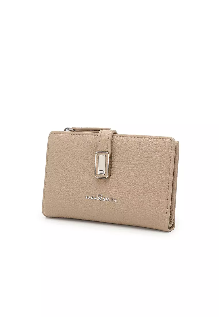 Women's Short Wallet / Purse - Apricot