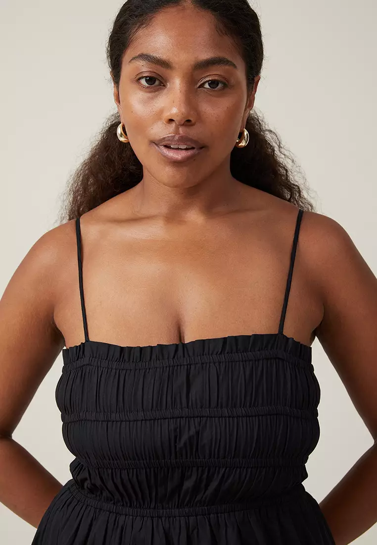 Maddy Contrast Trim Mini Dress