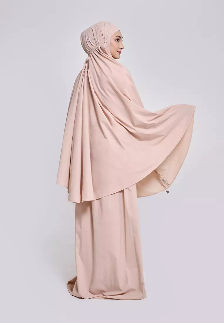 Kami Mafaza Prayer Set Plain Sand