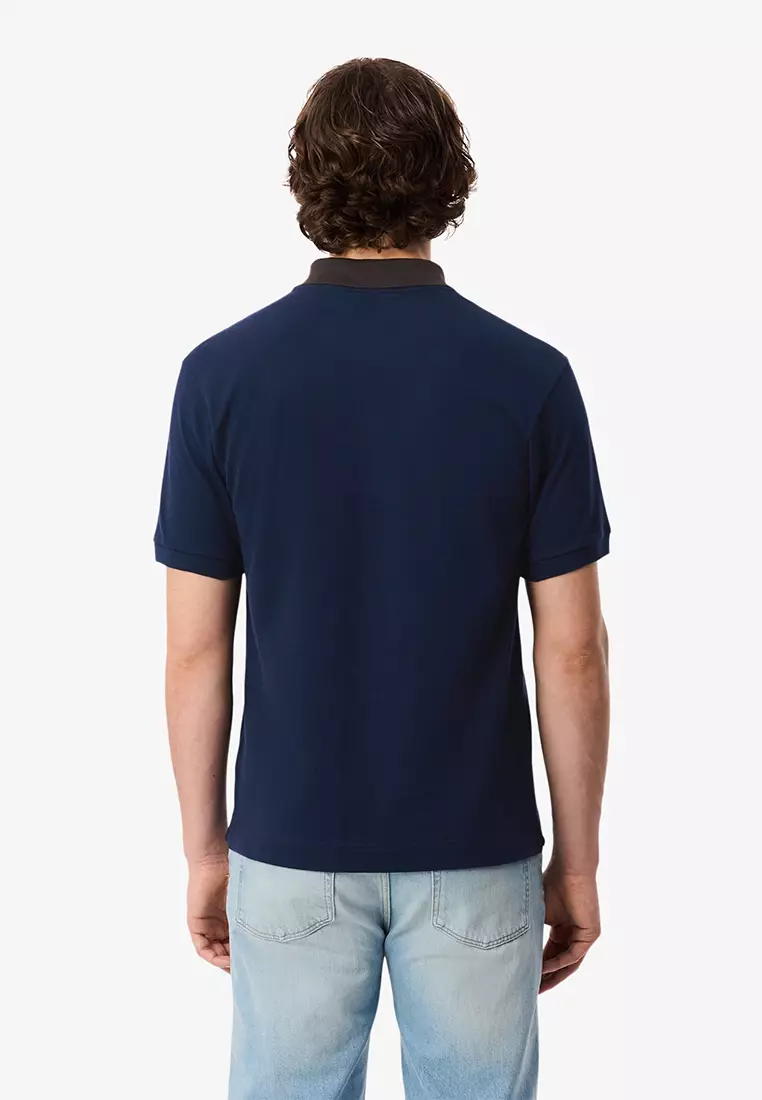 Classic Fit Contrast Collar L.12.12 Polo Shirt