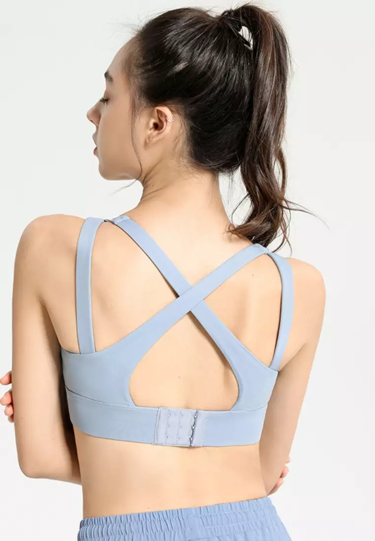 Strive Sport Bra – Cross Back Dual Strap Sports Bra for Women Breathable Supportive Activewear
