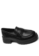 Buy Twenty Eight Shoes Platform Penny Microfiber Leather Loafers