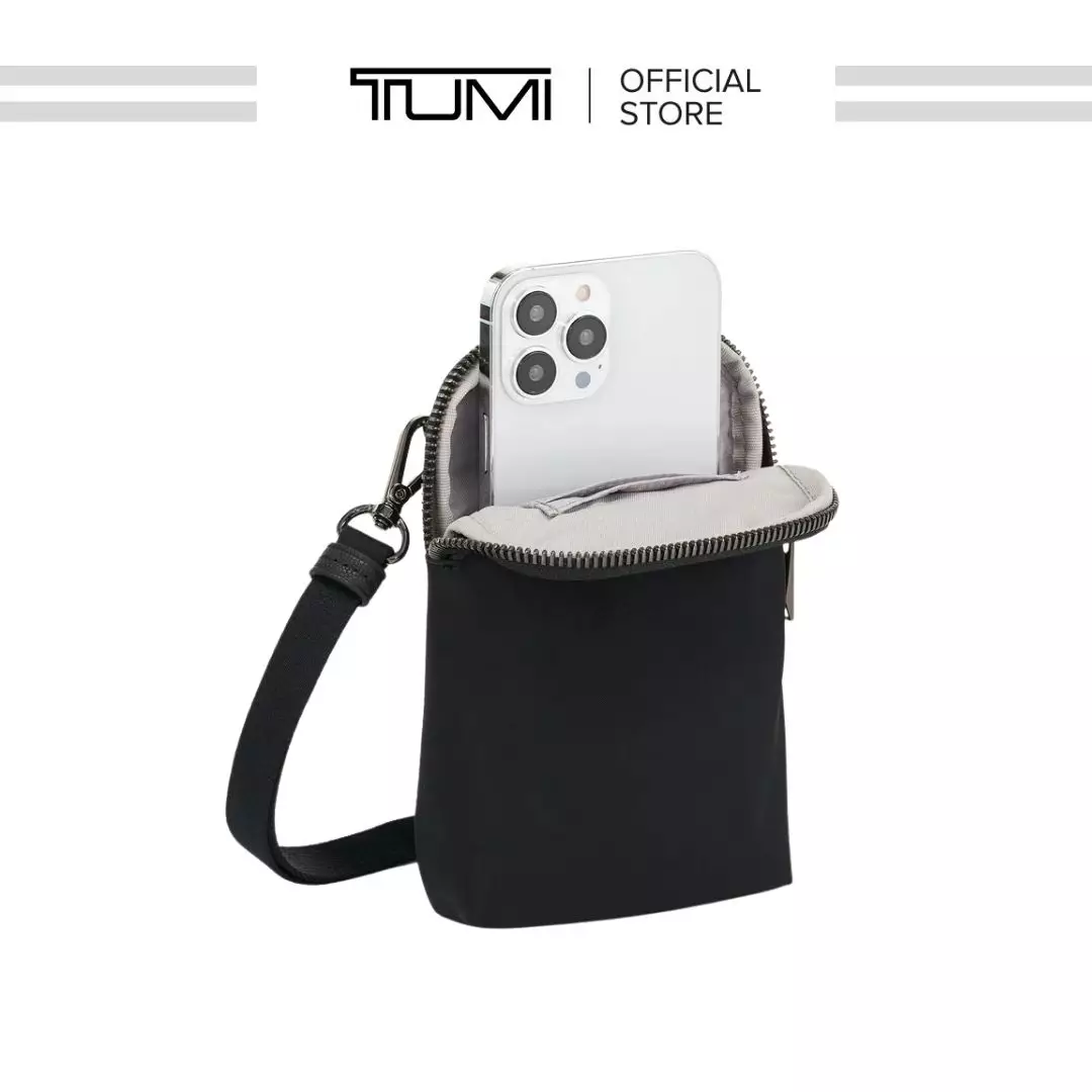 TUMI - Racine Crossbody - Black/Gunmetal