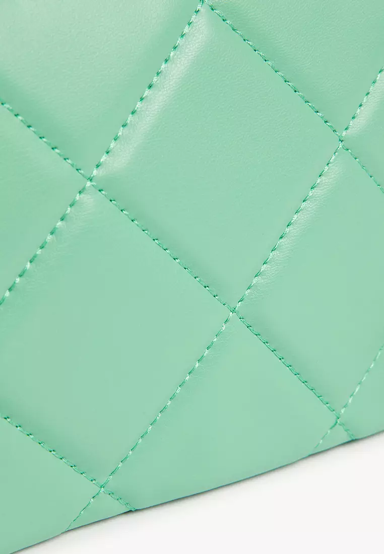 Faux Leather Mini Cross Body Bag