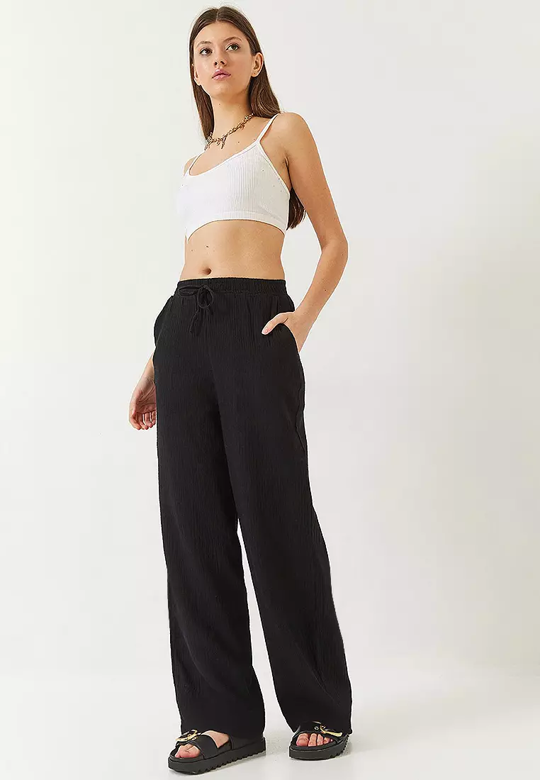 Muslin Palazzo Trousers