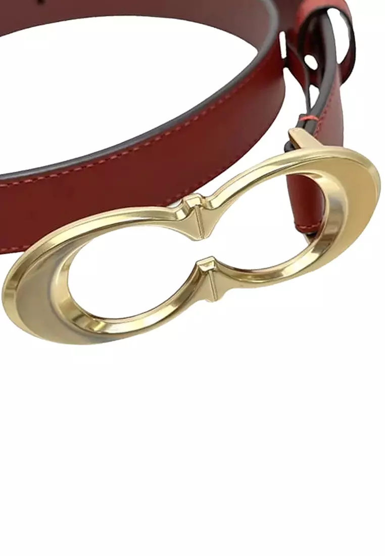 signature buckle belt 25 mm