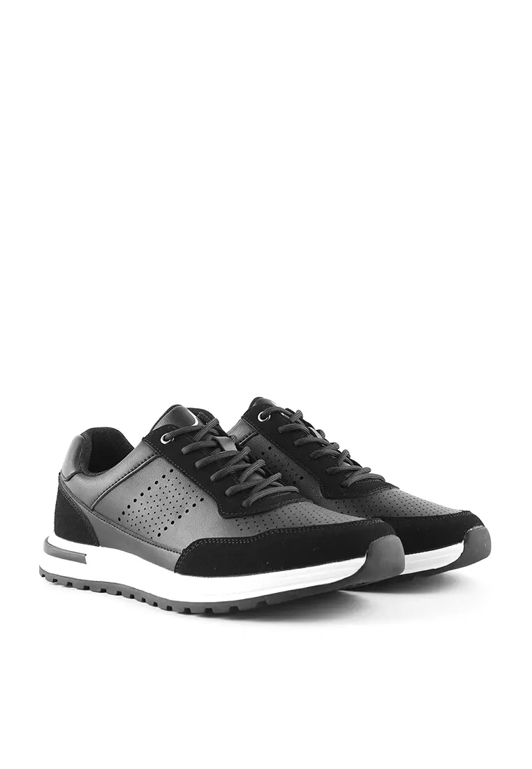 Jackson Azka 1JR Black - Sepatu Sneakers