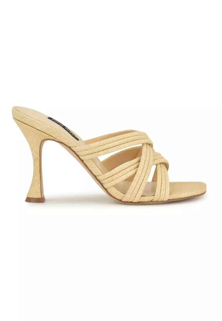 Nine west square toe sales sandals