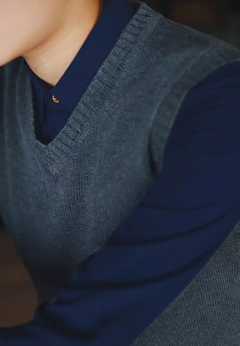 V-neck Casual Vest XH2019